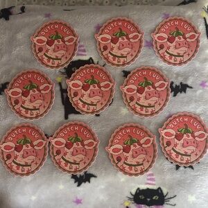 10 Dutch bros stickers